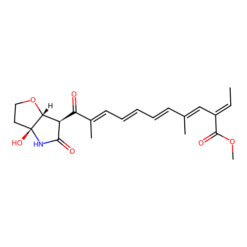Lucilactaene structure