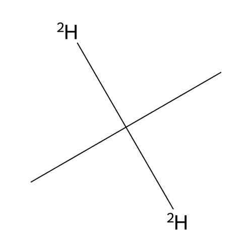 Propane-2,2-d2 structure