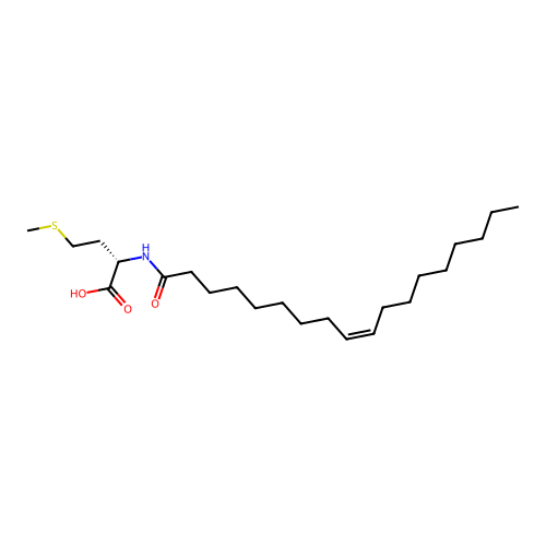 N-oleoyl methionine structure