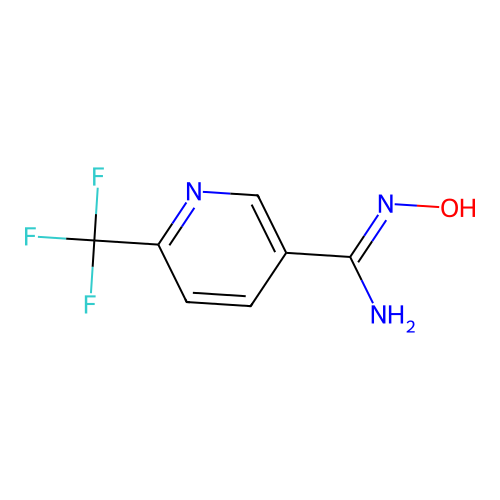 6-(Trifluoromethyl)pyridine-3-amidoxime structure