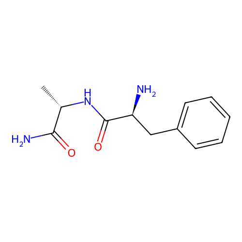 L-Alaninamide, L-phenylalanyl- structure