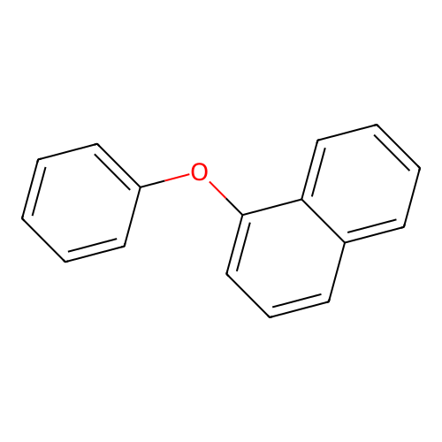 1-Phenoxynaphthalene structure
