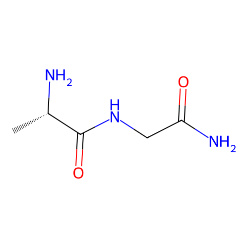 L-Alanylglycinamide structure