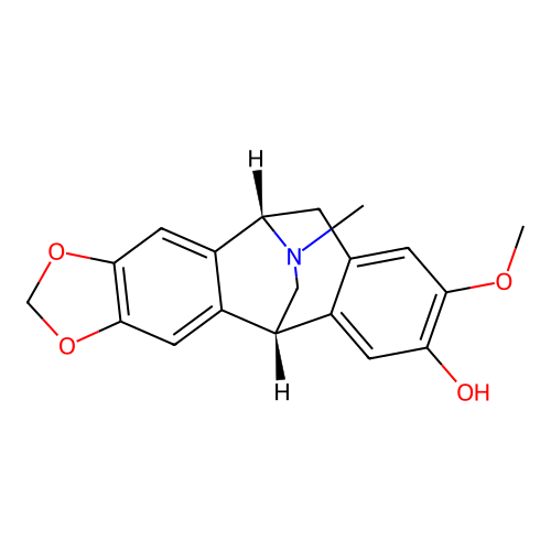 Amurensine structure