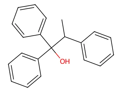 1,1,2-Triphenyl-propan-1-OL structure