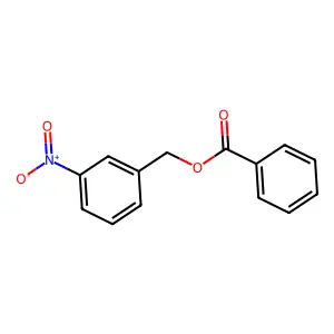 3-Nitrobenzyl benzoate structure