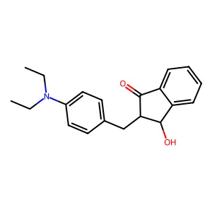 9alpha-Fluoro-11beta-hydroxy-4-pregnene-3,20-dione structure