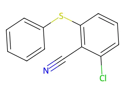 2-Chloro-6-(phenylsulfanyl)benzonitrile structure