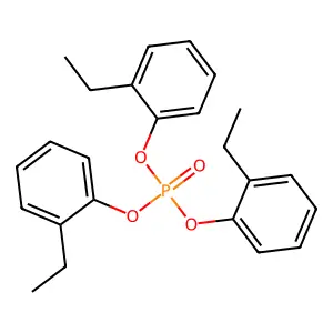 2-乙基苯酚磷酸酯(3:1) structure