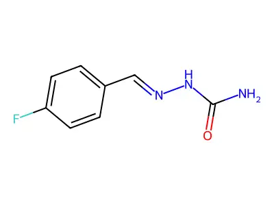 [(4-Fluorophenyl)methylideneamino]urea structure
