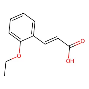 2-Ethoxy-cis-cinnamic Acid; (2Z)-3-(2-Ethoxyphenyl)-2-propenoic Acid structure