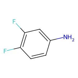 3,4-二氟苯胺 structure
