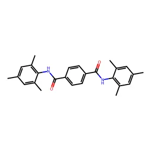 N,N'-dimesitylterephthalamide structure