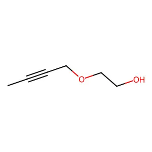 2-(2-Butynyloxy)ethanol structure