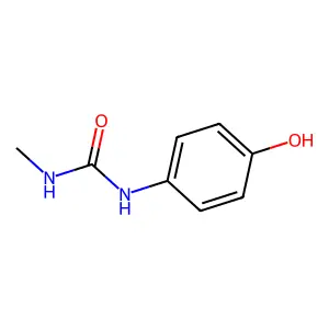 1-(4-Hydroxyphenyl)-3-methylurea structure