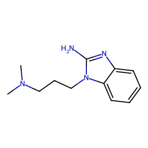 1-(3-Dimethylamino-propyl)-1H-benzoimidazol-2-ylamine structure