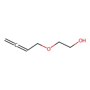 2-(2,3-Butadienyloxy)ethanol structure