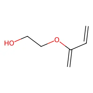 2-[(1-Methylene-2-propenyl)oxy]ethanol structure