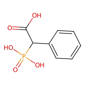 alpha-Phosphonobenzeneacetic acid structure