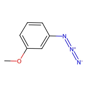 1-Azido-3-methoxybenzene structure
