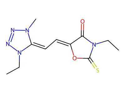 C11H15N5O2S structure