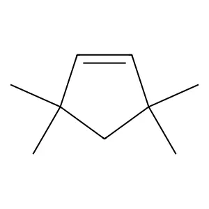 3,3,5,5-Tetramethylcyclopentene structure