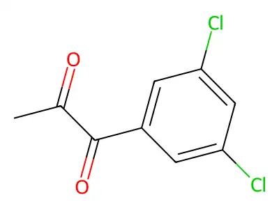 1-(3,5-Dichlorophenyl)propane-1,2-dione structure