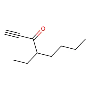 4-Ethyloct-1-yn-3-one structure