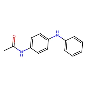 N-[4-(phenylamino)phenyl]acetamide structure