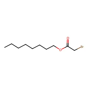 Octyl bromoacetate structure