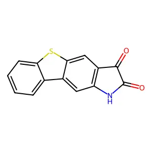 1H-[1]benzothieno[2,3-f]indole-2,3-dione structure
