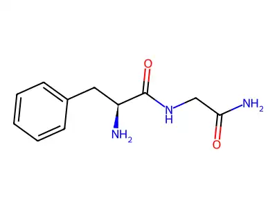 Phe-Gly-NH2.HCl structure
