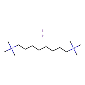 八亚甲基双(三甲基碘化铵) structure