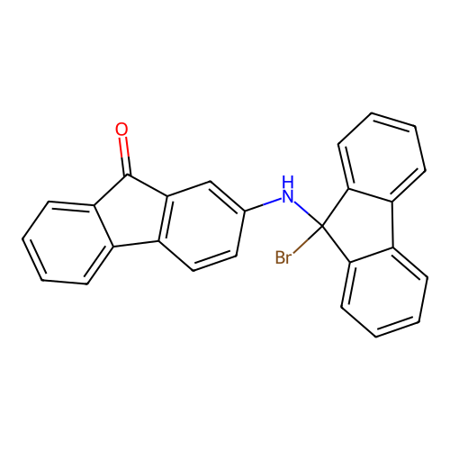 2-[(9-Bromo-9h-fluoren-9-yl)amino]-9h-fluoren-9-one structure