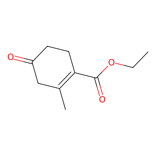Ethyl 2-methyl-4-oxocyclohex-1-enecarboxylate structure