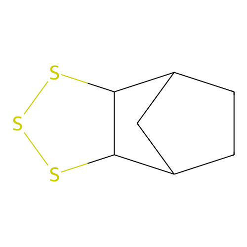 3,4,5-Trithiatricyclo[5.2.1.0(2,6)]decane structure