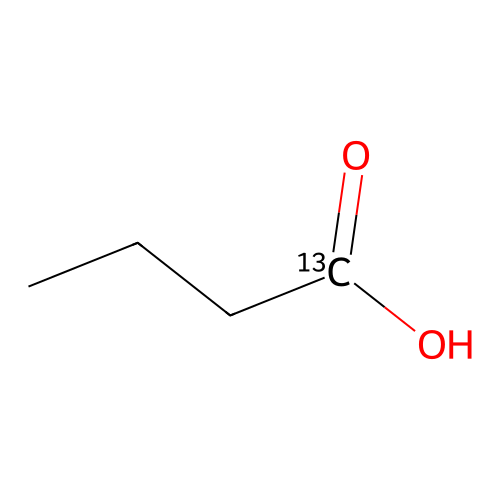 Butyric acid-1-13C structure