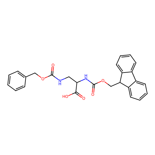 Fmoc-Dap(Z)-OH structure