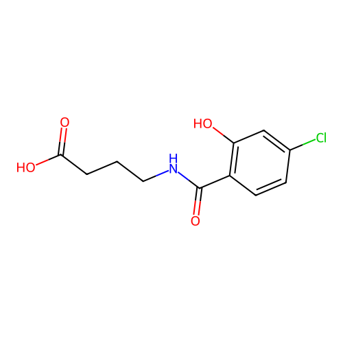 Salclobuzic Acid structure