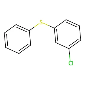 Benzene, 1-chloro-3-(phenylthio)- structure