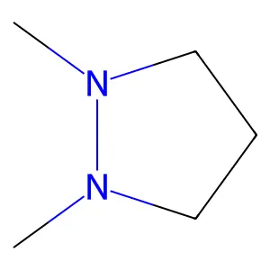 Pyrazolidine, 1,2-dimethyl- structure