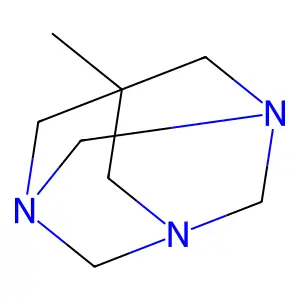 7-Methyl-1,3,5-triazaadamantane structure