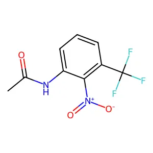 N-(2-Nitro-3-(trifluoromethyl)phenyl)acetamide structure