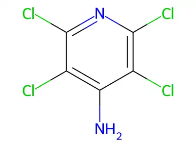 4-Pyridinamine, 2,3,5,6-tetrachloro- structure