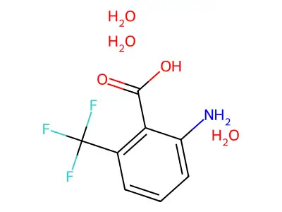 2-Amino-6-(trifluoromethyl)benzoic acid structure
