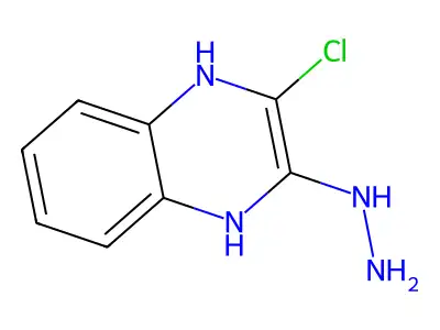 2-Chloro-3-hydrazinyl-1,4-dihydroquinoxaline structure