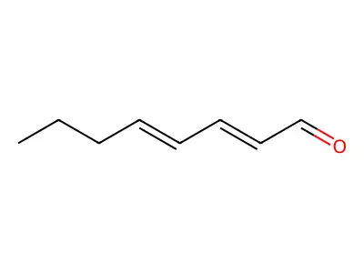 2,4-Octadienal, (2E,4E)- structure
