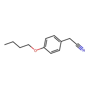 4-Butoxyphenylacetonitrile structure