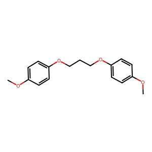1-Methoxy-4-[3-(4-methoxyphenoxy)propoxy]benzene structure