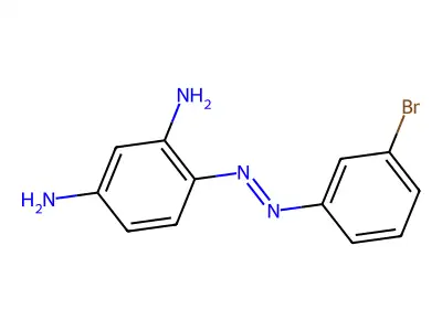 4-[(3-Bromophenyl)diazenyl]-1,3-benzenediamine structure